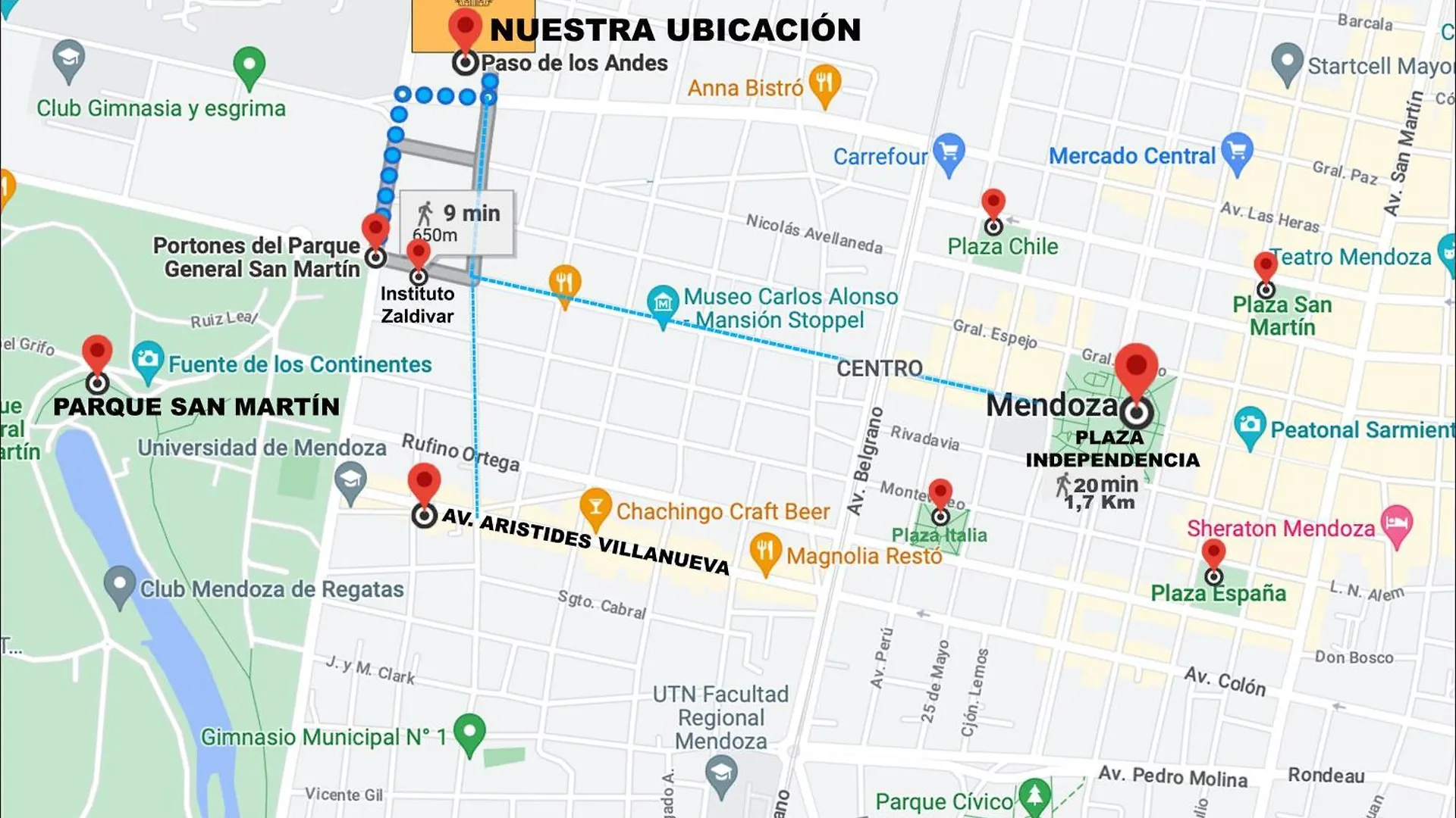 La Casita De Paso De Los Andes, Mendoza Holiday home